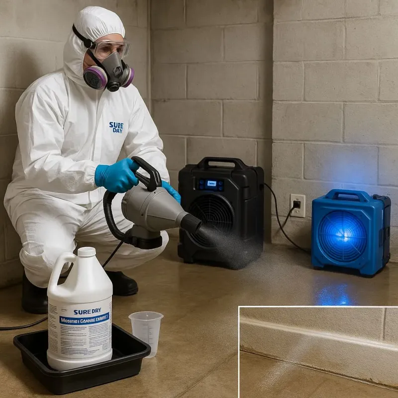 Sanitization and Odor Removal process in Tionesta, PA