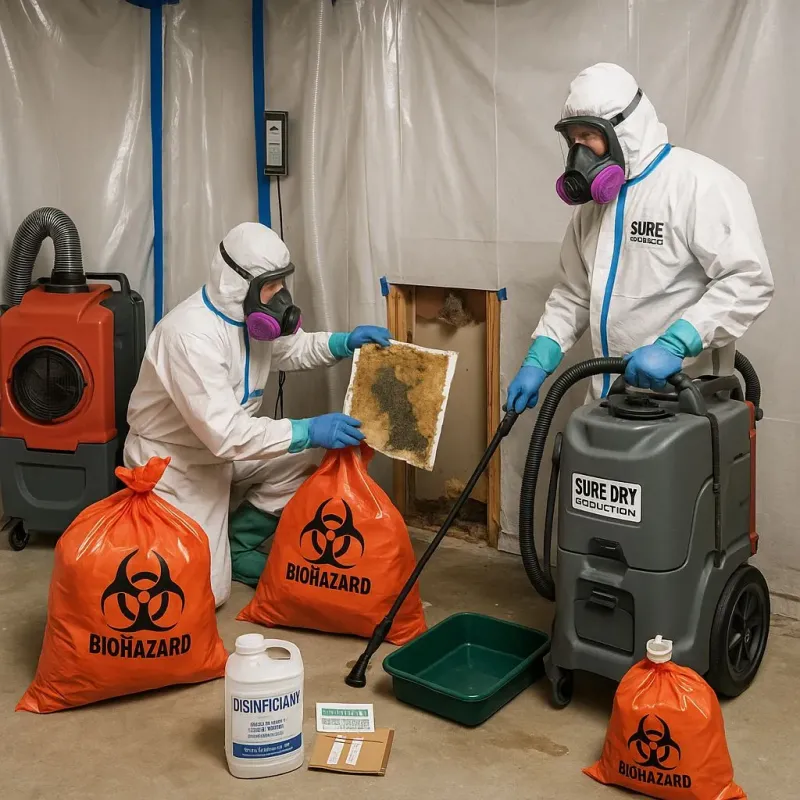 Contaminated Water Handling Protocols process in Tionesta, PA