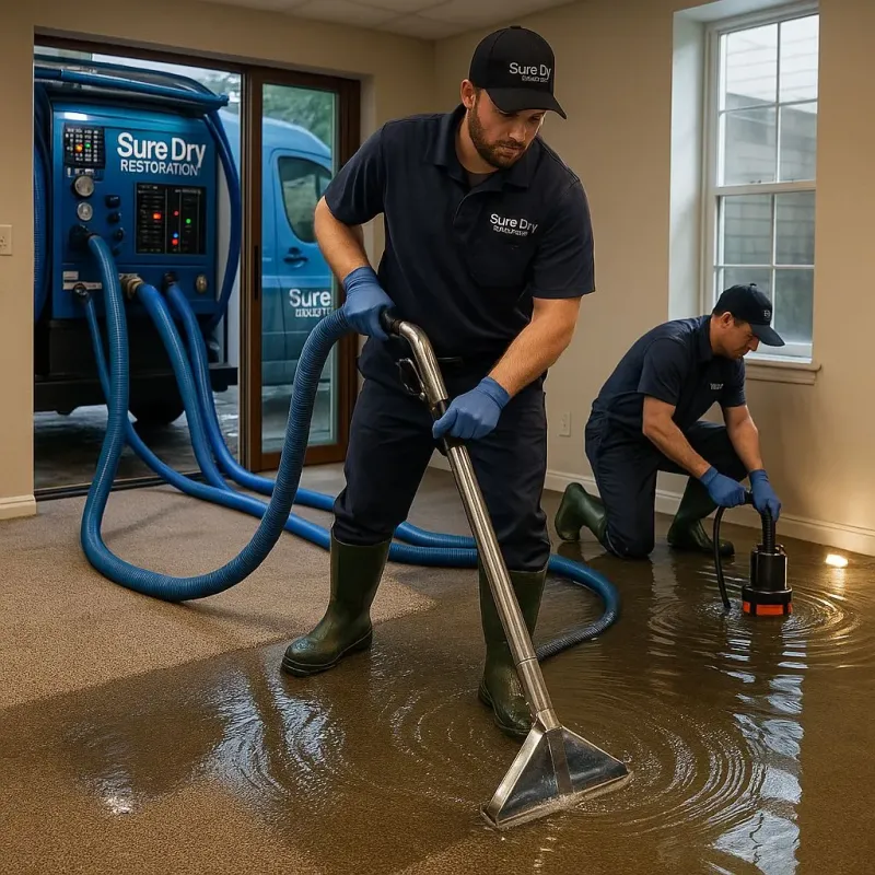 Water Extraction and Removal process in Tionesta, PA